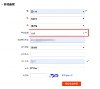 使用电子化在线核验的备案流程(企业)